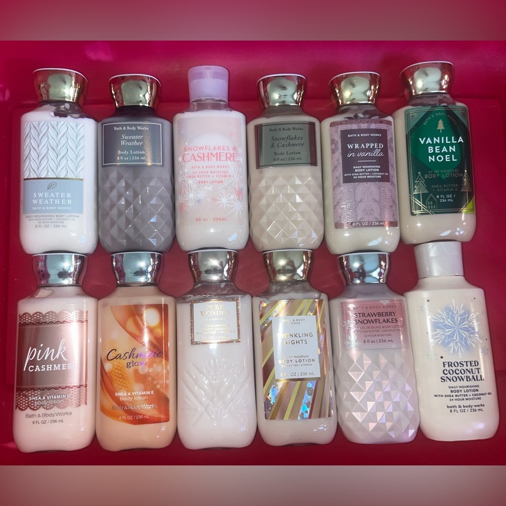 Bath and Body Works Lotions